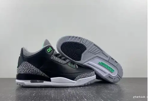 Air 3 Jordan  CT8532-031 CT8532-031 “Green Glow” 0521